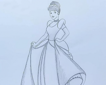 How to draw princess Snow White step by step | Easy to draw snow white princess