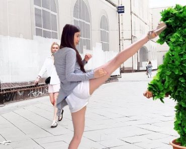 Happy reaction to tree people | funny videos