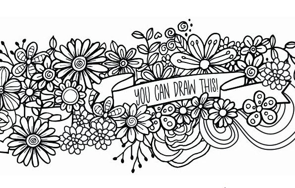 How to Draw a Banner step by step