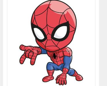 How to Draw a Chibi Spider-Man step by step | Easy drawing Spiderman