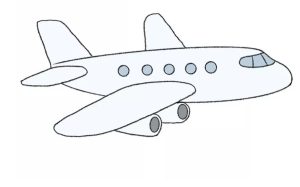 How to Draw Airplane easy step by step