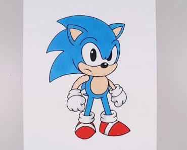 How to Draw a Sonic step by step – Sonic the Hedgehog
