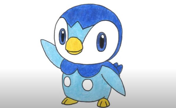 How To Draw Piplup step by step