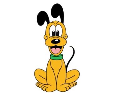 How To Draw Pluto step by step – Pluto From Walt Disney