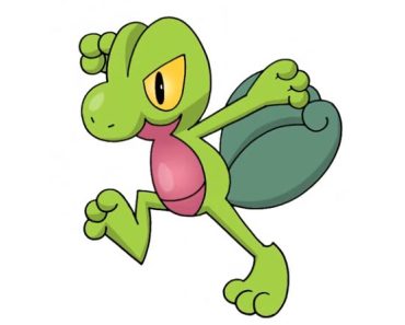 How To Draw Treecko Pokemon step by step