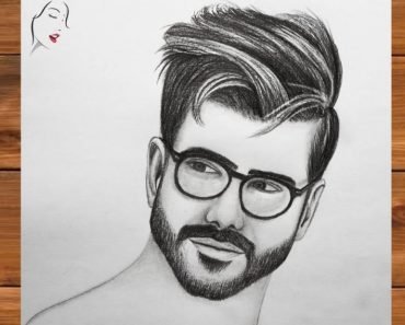 How to draw a beautiful boy with glasses step by step – How to draw a boy