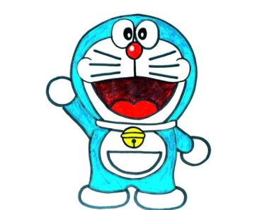 How to draw Doraemon step by step