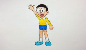How to Draw Nobita step by step