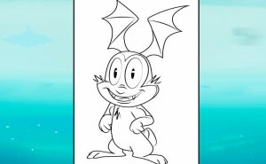 How to draw Bunnicula step by step
