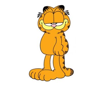 How to Draw Garfield step by step