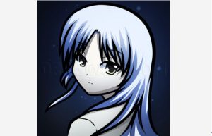 How to Draw Kanade Step by step