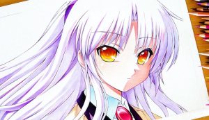 How to Draw Kanade Step by step