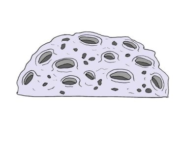 How to Draw Moon Craters step by step