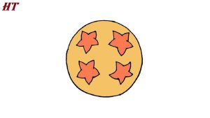 How to Draw a Dragon Ball step by step