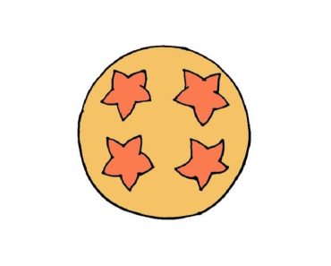 How to Draw a Dragon Ball step by step