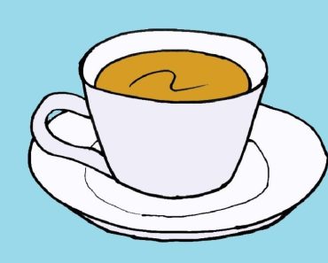How to Draw a Tea step by step