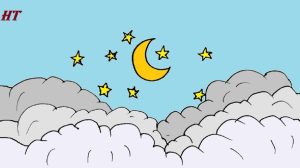 How to Draw a Night Sky step by step