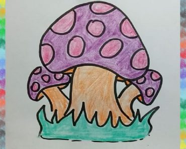 How to Draw Mushroom step by step