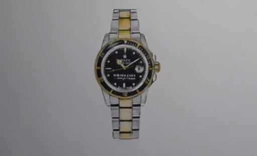 How to Draw a Realistic Rolex watch