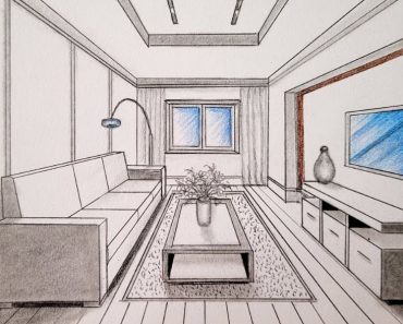 How to Draw an Room step by step