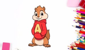 How to Draw Alvin step by step