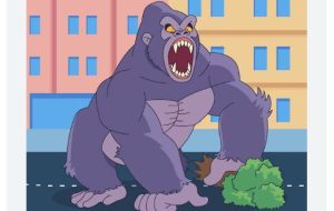 How to Draw King Kong step by step