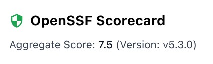Vulnerabilities shown by OpenSSF Scorecard