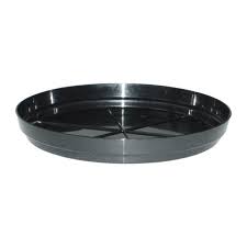 PLASTIC BLACK SAUCER 400 - 315MM
