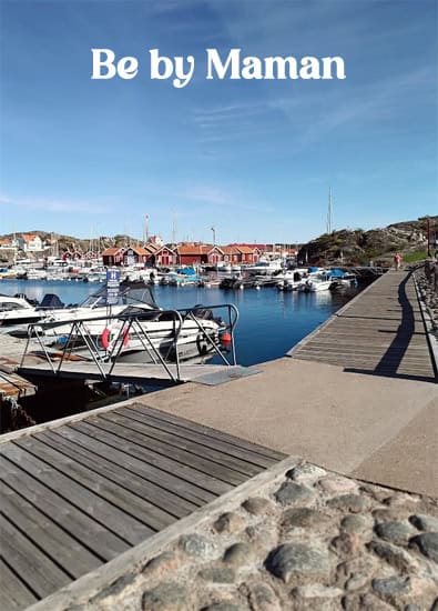 suede paysage voyage port de peche bateaux bord de mer plage ciel bleue soleil vacances