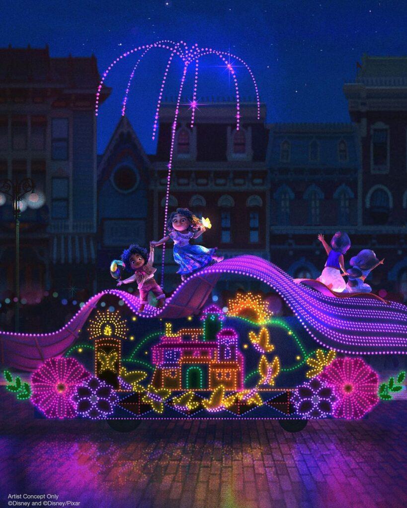 New Grand Finale in the ‘Main Street Electrical Parade’ at Disneyland  1