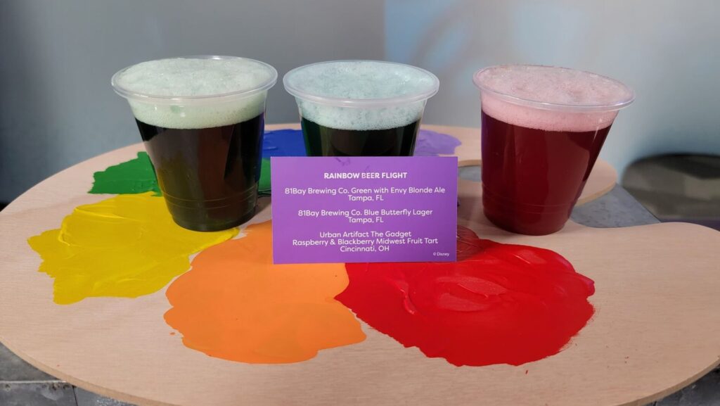 Should Disney End Guests Drinking Around the World in Epcot? 1 beer flight