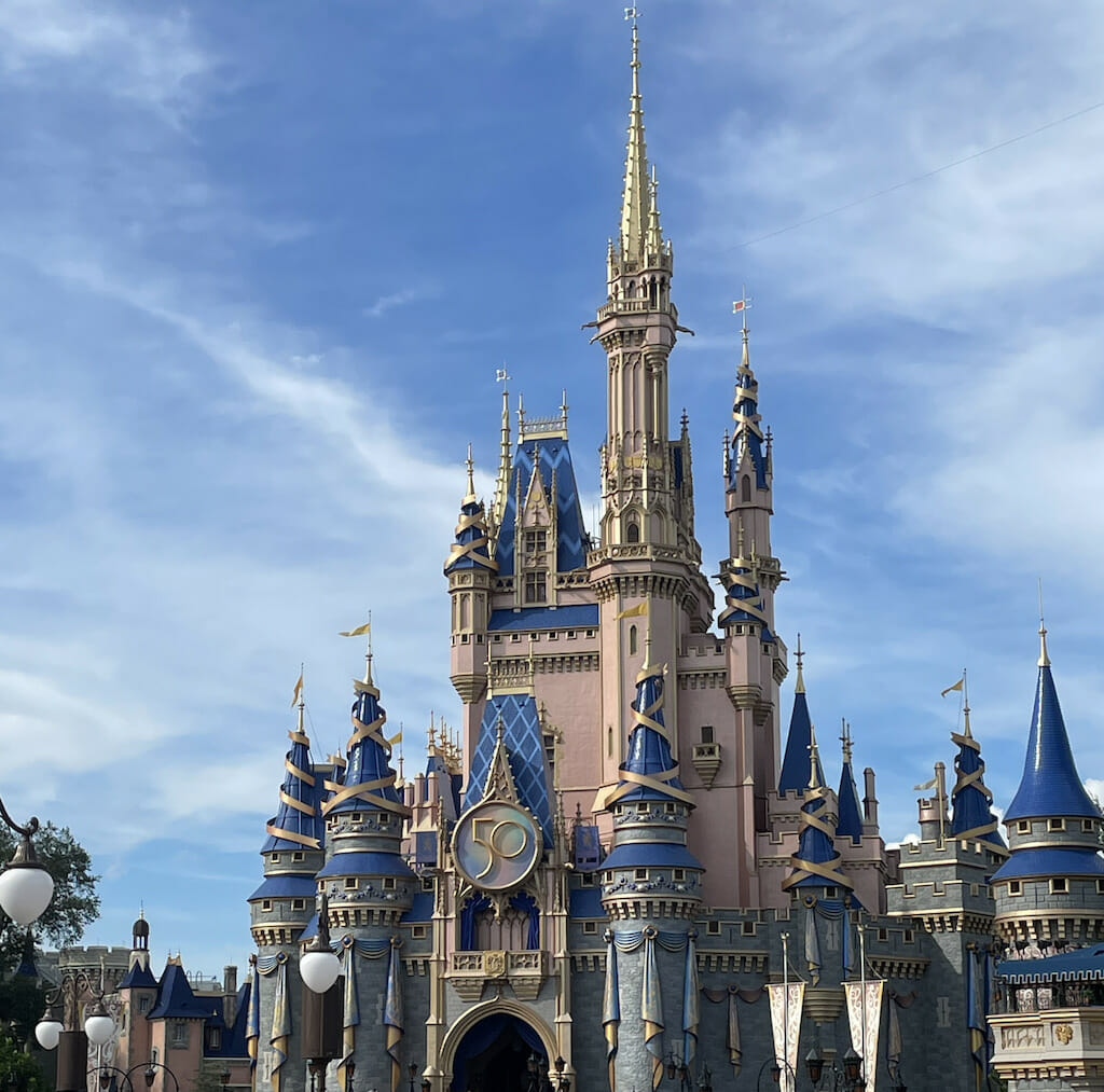 Disney World vacation Castle