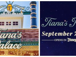 Tiana's Palace Menu