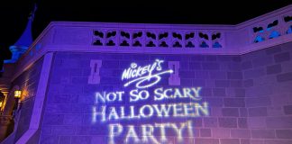 mickey not so scary sign