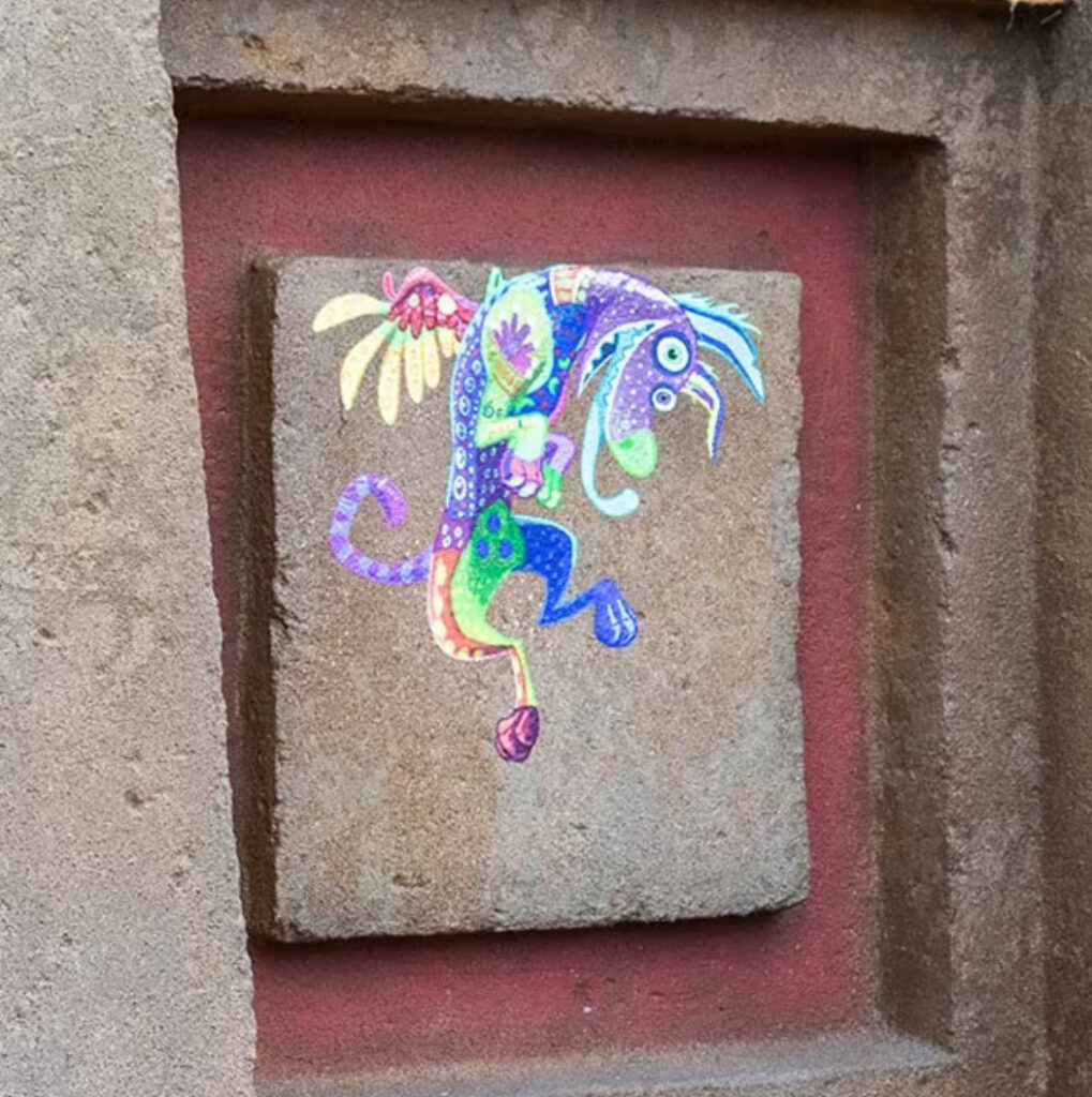 Disney Chalk Full of Characters  Scavenger Hunt
