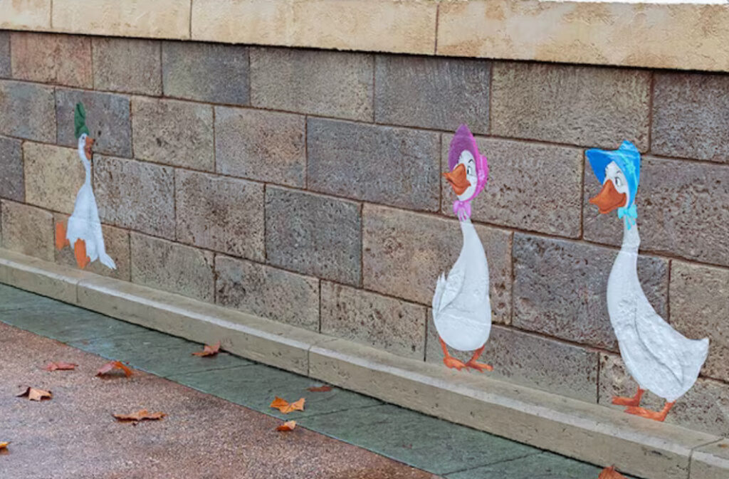 Disney Chalk Full of Characters  Scavenger Hunt