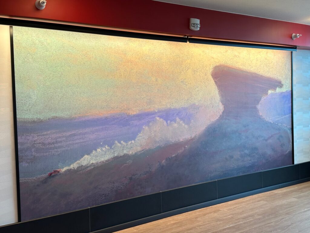 Pixar Place Floors Themed to Different Pixar Films 4 cars
