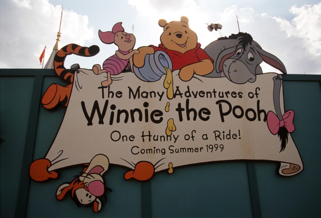 A Blast from the Past: 10 Rare Photos Celebrating 25 Years of the Honey-Loving Disney Pooh Ride! 2 Disney Pooh Ride
