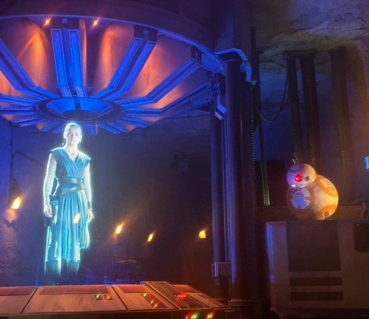 rise of the resistance queue rey and bb8