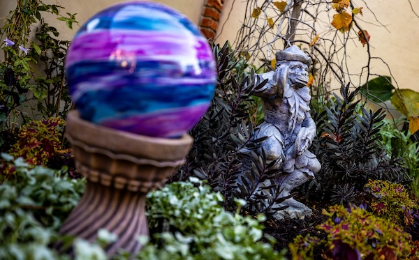 Boo-tiful Changes at the Haunted Mansion in Disneyland 8 garden