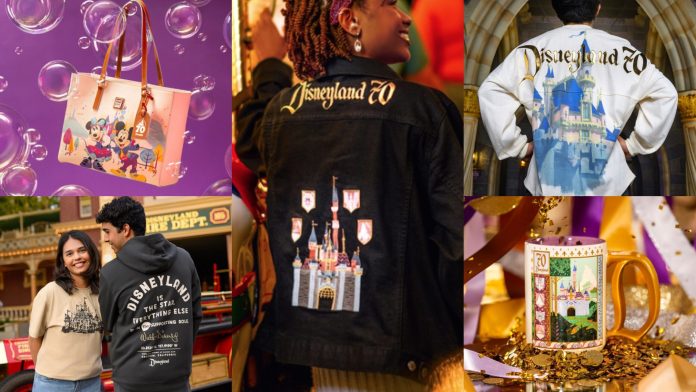 Disneyland 70th Anniversary Merch