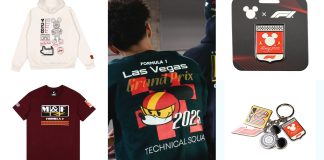 Disney x F1 Merch