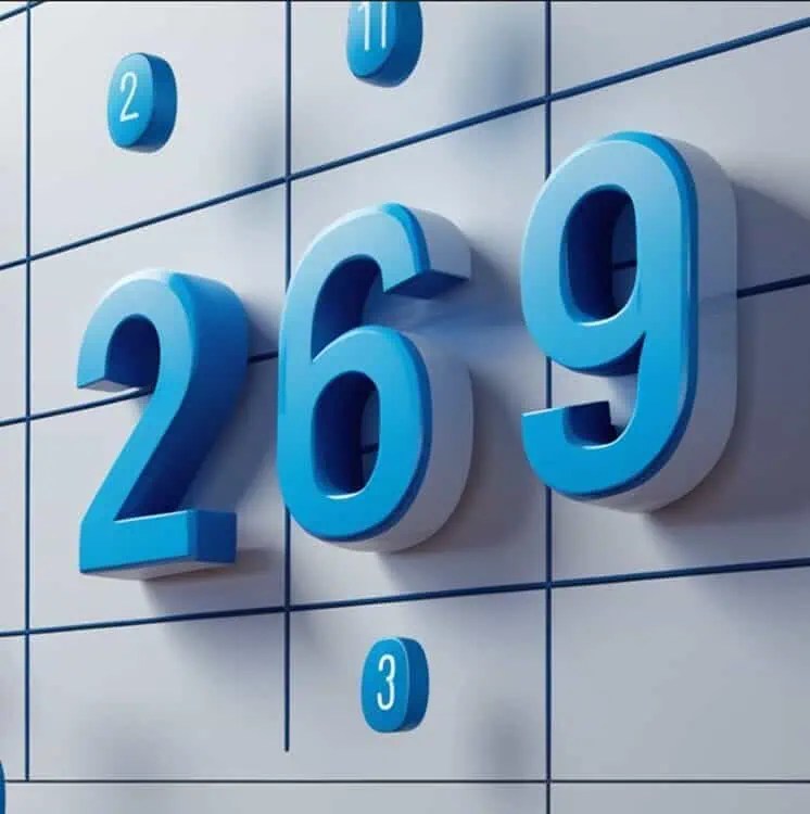 Artistic visualization of phone numbers emerging from a house address, representing address-based phone number search