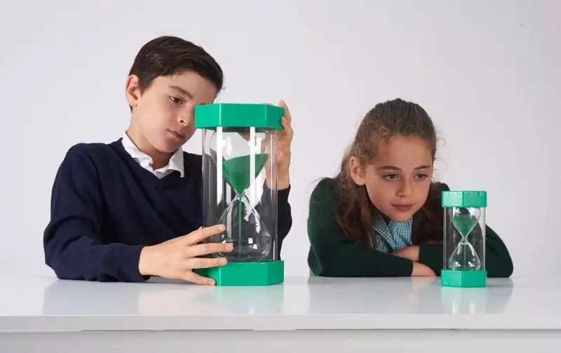 Zandlopers helpen bij problemen met visuele prikkelverwerking.