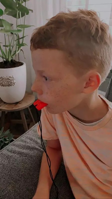 kauwketting om prikkels te verwerken
