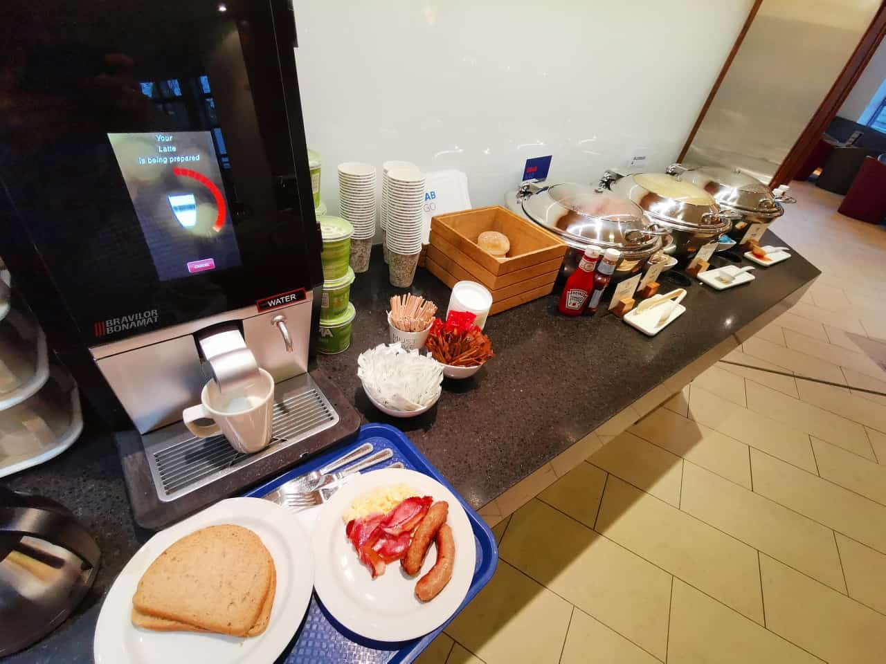 Holiday Inn Express Frühstück