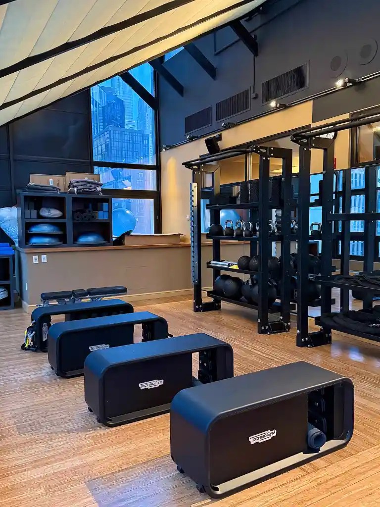 hotel private gym room