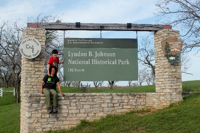 White House in Texas - LBJ Natl. Hostorical Park - Stonewall, TX - Two Worlds Treasures