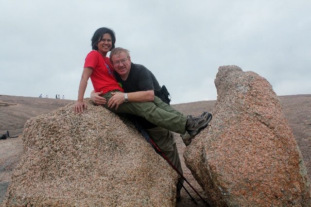 Enchanted Rock - just the two of us - Two Worlds Treasures