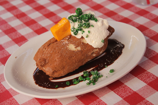 Cowgirl BBQ: Ice Cream Baked Potato